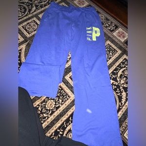 Blue Victoria Secret PINK pants